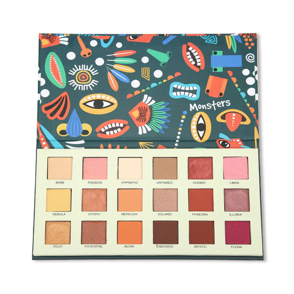 Highly Pigmented Eyeshadow X18 Palette - Phoera