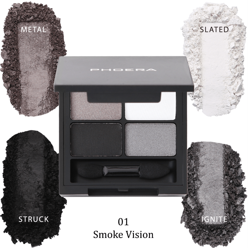 PHOERA Fours Flawless Highly Pigmented Eye Shadow Palette