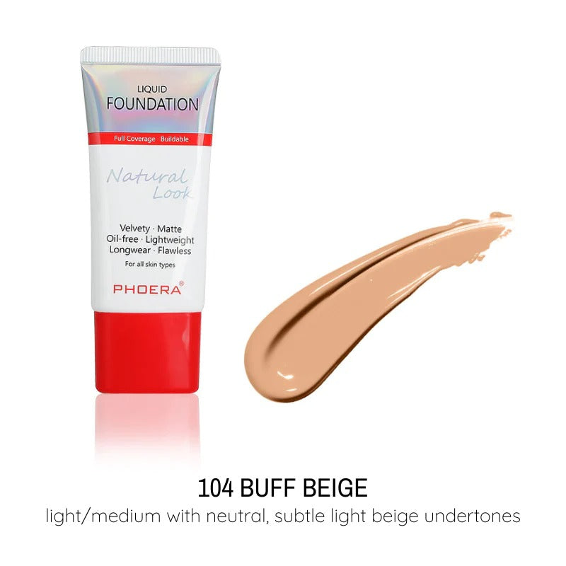 Natural Look 24h Foundation - Phoera