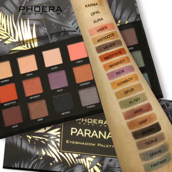 Highly Pigmented Eyeshadow X18 Palette - Phoera
