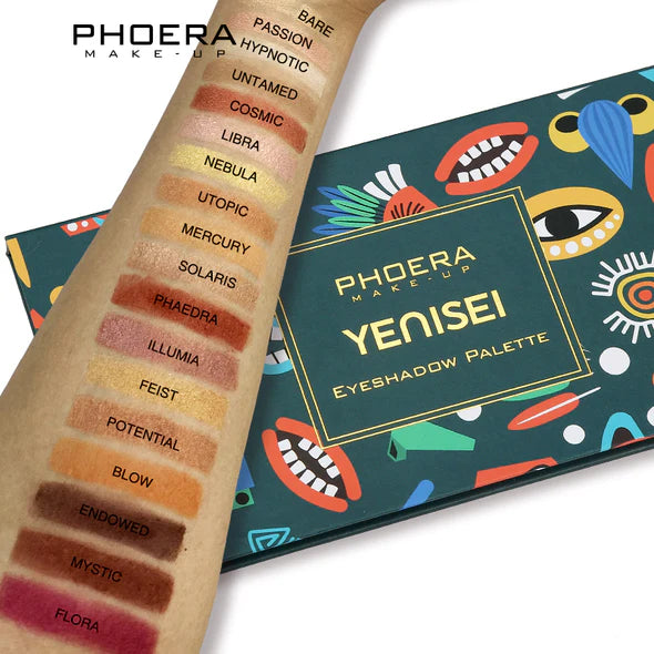 Highly Pigmented Eyeshadow X18 Palette - Phoera