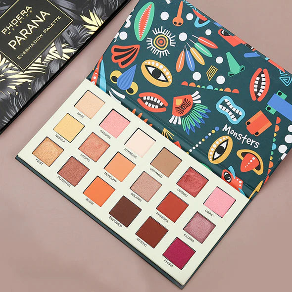 Highly Pigmented Eyeshadow X18 Palette - Phoera