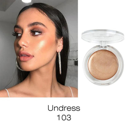 CREAM HIGHLIGHTER FACE CONTOUR SOO GLOW SHIMMER BRIGHTEN POWDER PALETTE