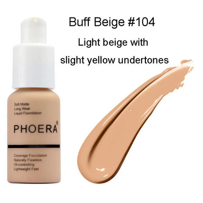 Flawless Matte Liquid Foundation - 104 Buff Beige