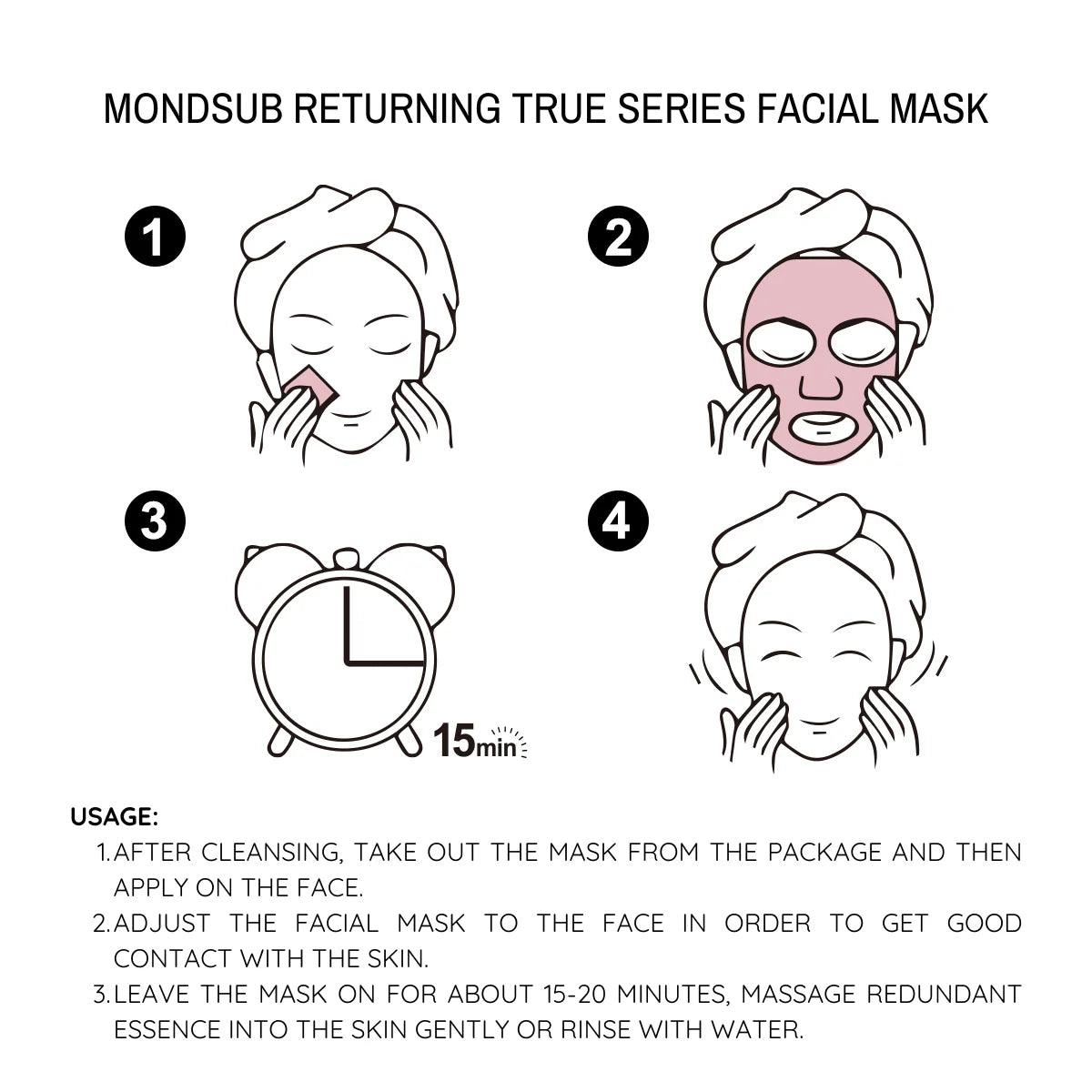 Korean Facial Moisture Bomb Mask