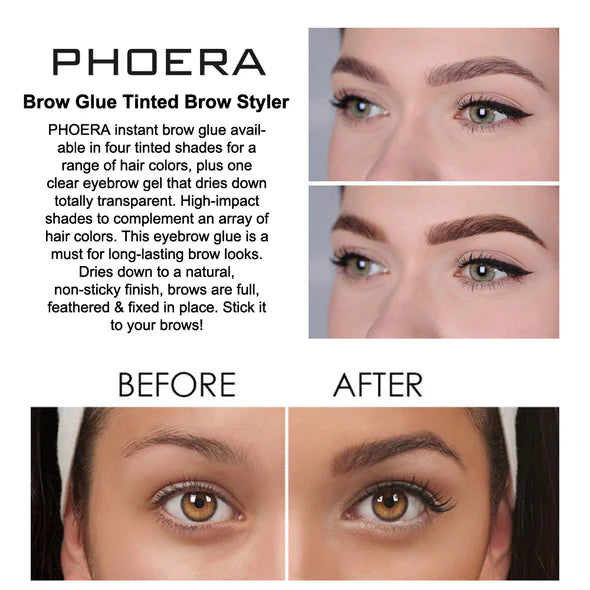 PHOERA Brow Glue Tinted Brow Styler