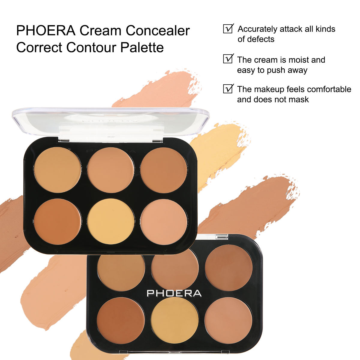 Cream Concealer Correct Contour Palette