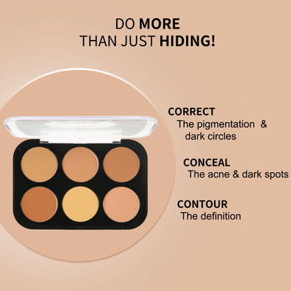 Cream Concealer Correct Contour Palette