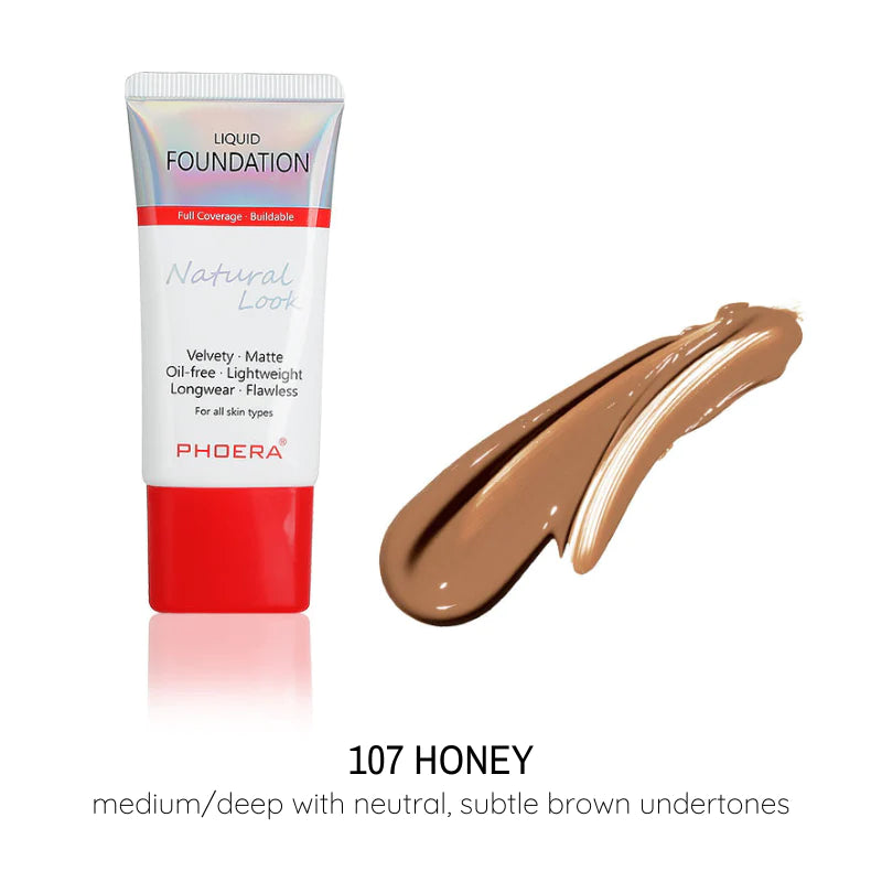 Natural Look 24h Foundation - Phoera