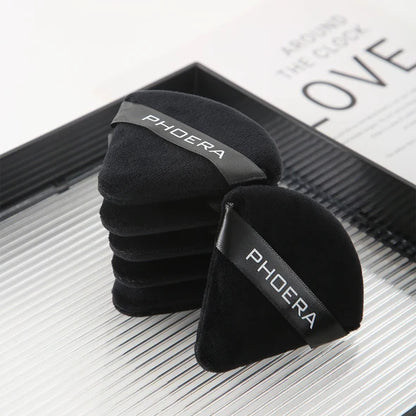 PHOERA 6 Pcs Powder Puff Face Soft Triangle Makeup Puff for Loose Powder