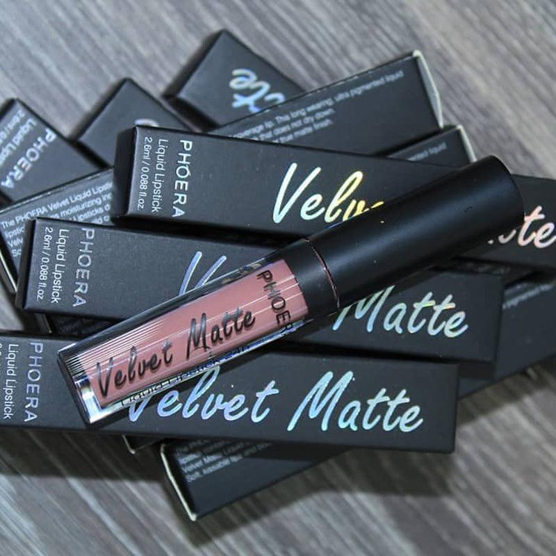 VELVET MATTE LIQUID LIPGLOSS LIPSTICK