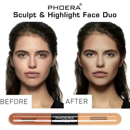 SCULPT & HIGHLIGHT FACE DUO FOR PERFECT CONTOURING