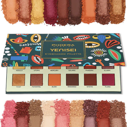 Highly Pigmented Eyeshadow X18 Palette - Phoera