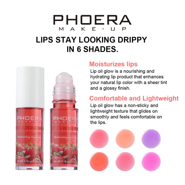 PHOERA Moisturizing Roll On Lip Oil