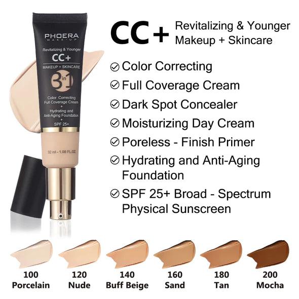 PHOERA Anti-Aging Color Correcting Cream Foundation