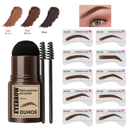 Phoera One Step Eyebrow Stamp