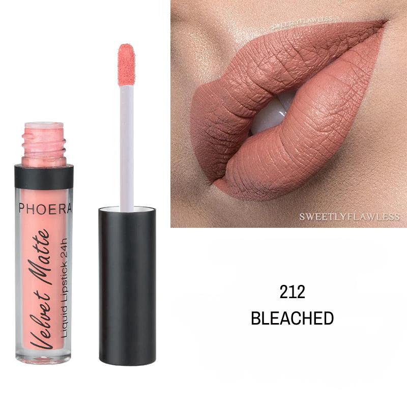 VELVET MATTE LIQUID LIPGLOSS LIPSTICK